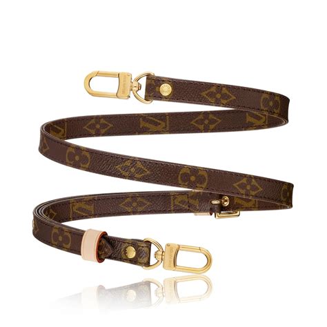 lv leather strap|lv adjustable shoulder strap.